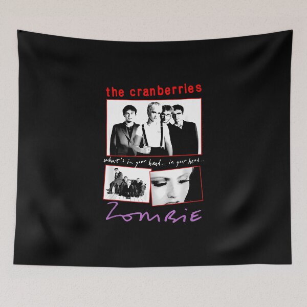 Item preview, The Cranberries Zombie Collage Vintage Band designed and sold by DetujackalShop.