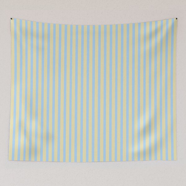 Item preview, Light Blue and Yellow Stripes designed and sold by The Innocent Ghost Project.