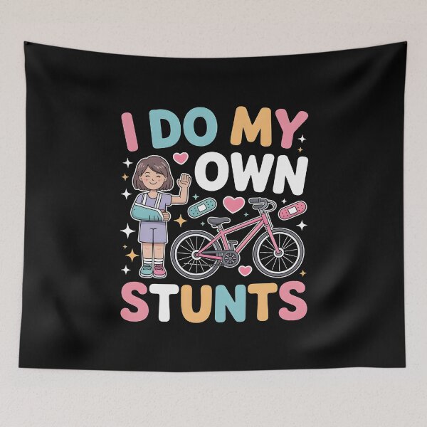 Item preview, I Do My Own Stunts T-Shirt Women Cute Get Well Soon Broken Bone designed and sold by Redgiant87x.