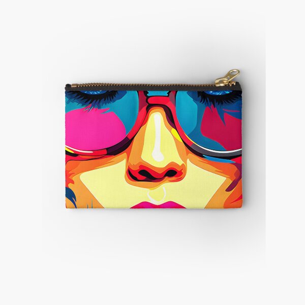 Item preview, Pop Art Fantasy Female Face With Colorful Sunglasses  designed and sold by DEC02.