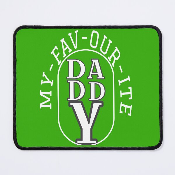 Item preview, My Favourite Daddy Retro Varsity Badge designed and sold by RamjoVerse.