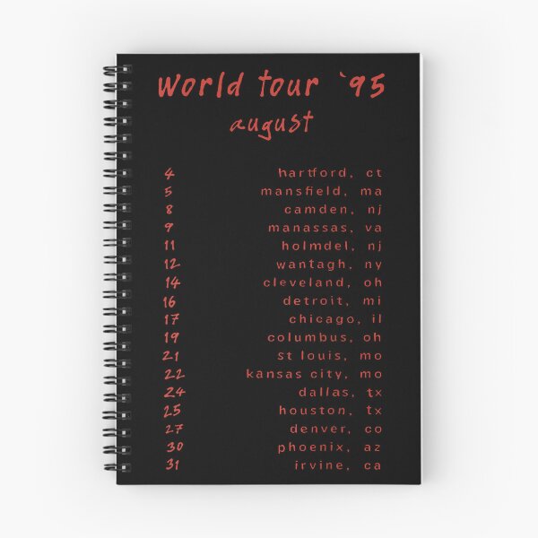 Item preview, 15 '95 World Tour Concert Vintage Band designed and sold by DetujackalShop.