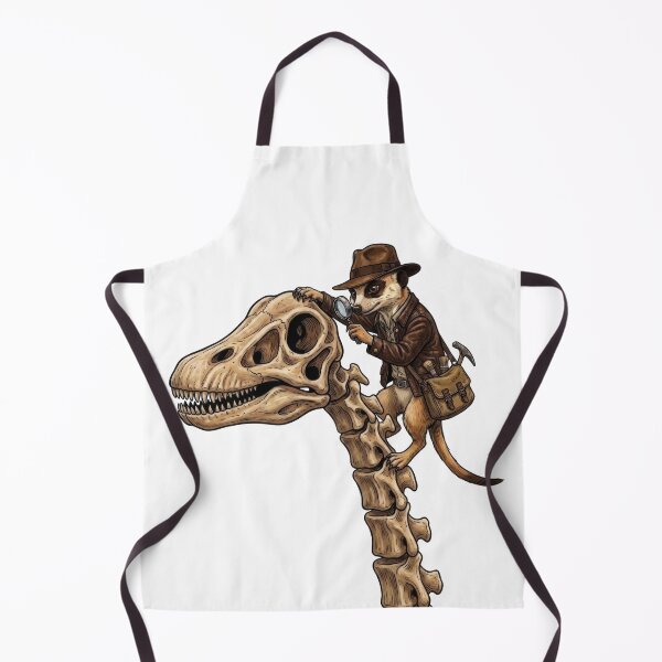 Item preview, Paleontologist Meerkat and Dinosaur Fossil designed and sold by orioleoutdoor.