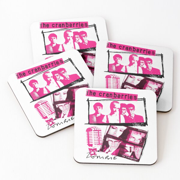 Item preview, The Cranberries Pink And Black Collage Vintage Band Raglan designed and sold by DetujackalShop.