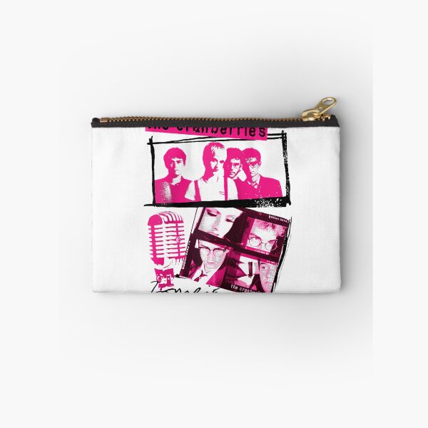 Item preview, The Cranberries Pink And Black Collage Vintage Band Raglan designed and sold by DetujackalShop.