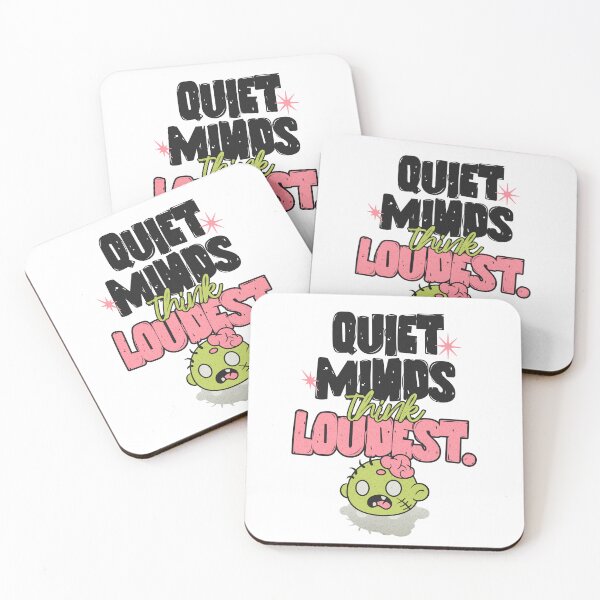 Item preview, Quiet Minds Think Loudest designed and sold by SoulTreasures.
