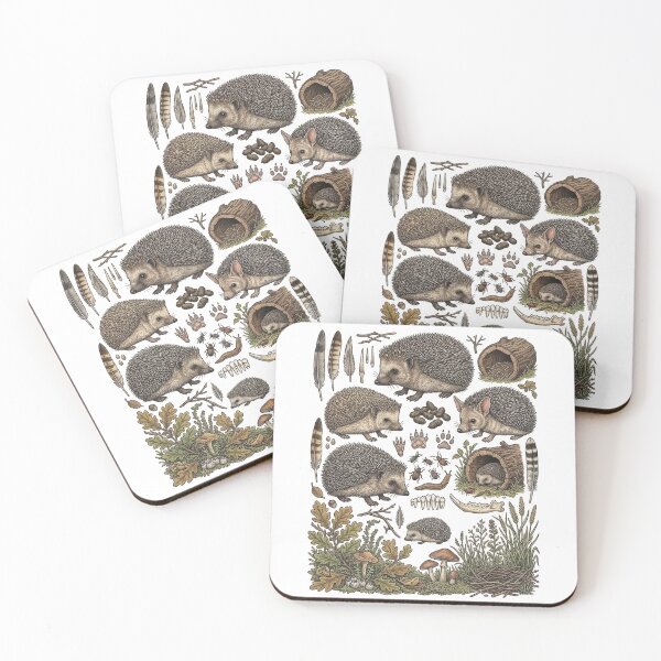 Item preview, Hedgehogs designed and sold by snoWorkshop.