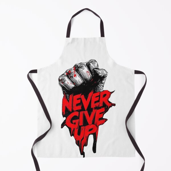 Item preview, Never Give Up Clenched Fist - Hardcore Gym Motivation designed and sold by gokhanuzen.