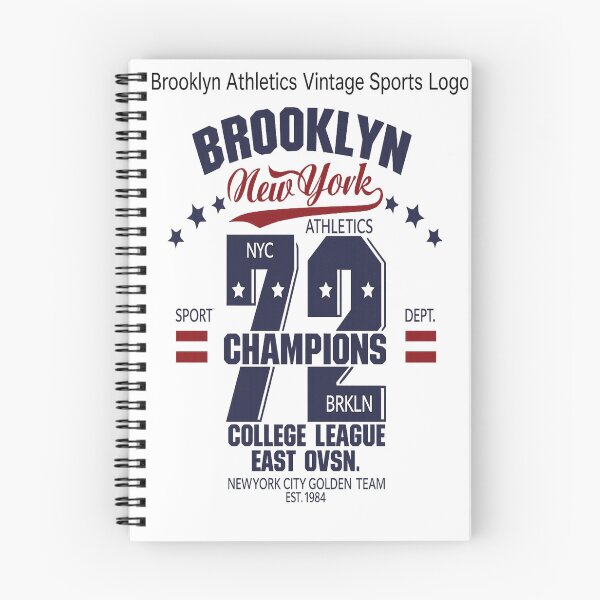 Item preview, Brooklyn Athletics College League T‑Shirt Design (Retro Sports Style)   designed and sold by stickyverselab.
