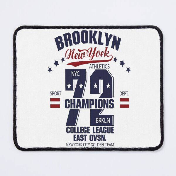 Item preview, Brooklyn Athletics College League T‑Shirt Design (Retro Sports Style) designed and sold by stickyverselab.