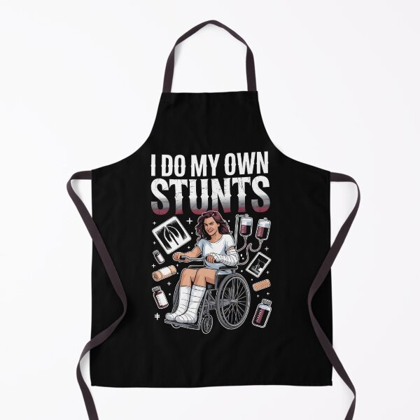 Item preview, I Do My Own Stunts T-Shirt Women Sarcastic Recovery Apparel for Injured Women designed and sold by Redgiant87x.