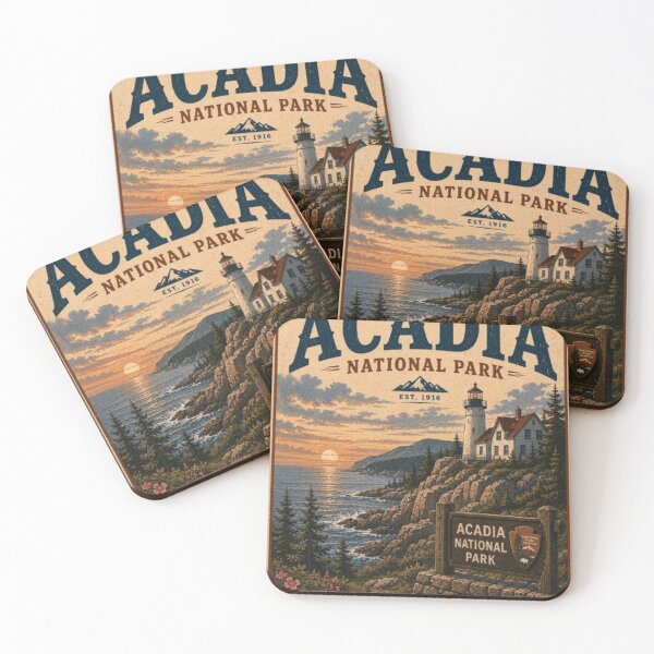 Item preview, Acadia National Park Maine - Shirts, Sweathshirt, Hoodie, Sticker designed and sold by projectbadass.