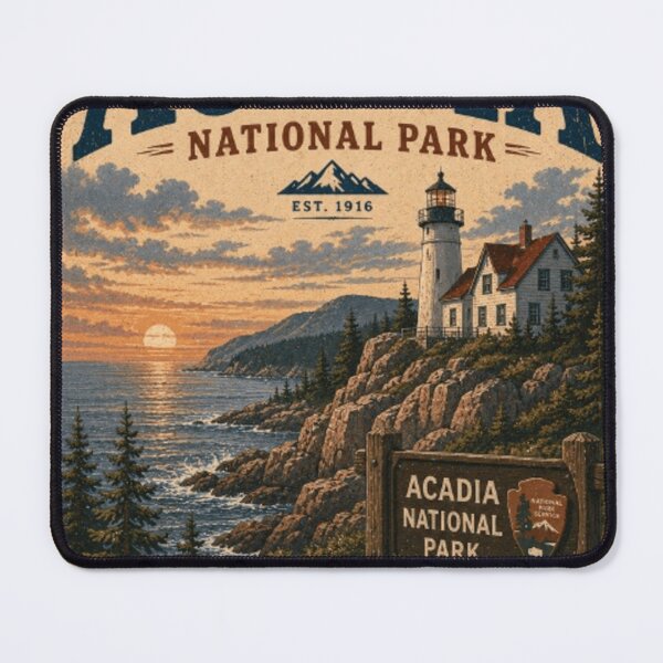 Item preview, Acadia National Park Maine - Shirts, Sweathshirt, Hoodie, Sticker designed and sold by projectbadass.
