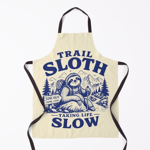 Item preview, The Trail Sloth Taking Life Slow designed and sold by 89shirts.