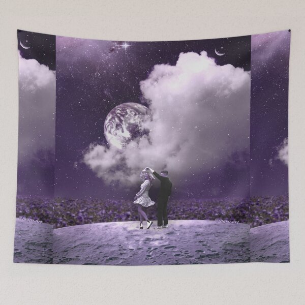 Item preview, Dancing on the Moon. Purple designed and sold by mgro-art.