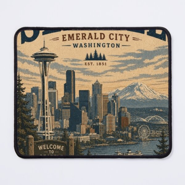 Item preview, Seattle, Washington Apparel - Tshirt, Sweatshirts, Long Sleeve, Hats, Stickers designed and sold by projectbadass.
