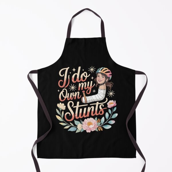 Item preview, I Do My Own Stunts T-Shirt Women Recovery Humor for Broken Bone Survivors designed and sold by Redgiant87x.