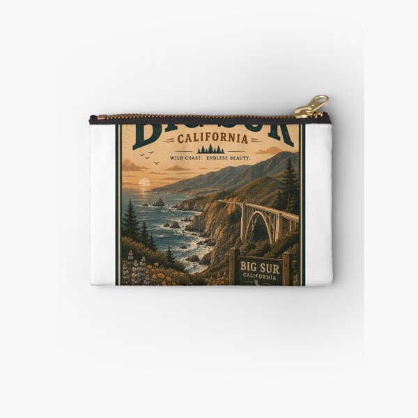 Item preview, Big Sur California - Shirt, Sweatshirt, Long-Sleeve, Sticker designed and sold by projectbadass.