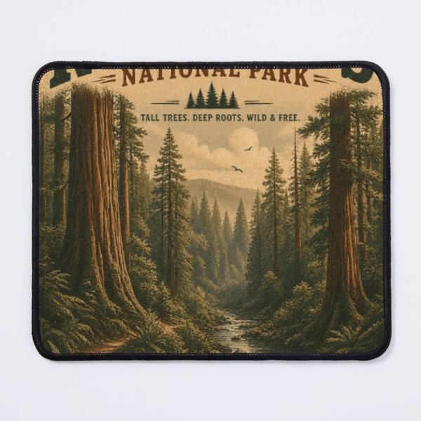Item preview, Redwoods National Park Apparel - Vintage Shirts, Sweatshirt, Long-Sleeve, Stickers designed and sold by projectbadass.