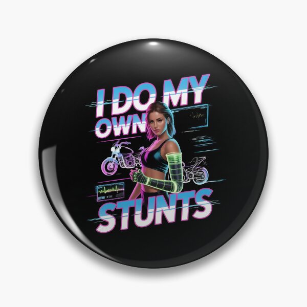 Item preview, I Do My Own Stunts T-Shirt Women Funny After Surgery Recovery Gift Idea designed and sold by Redgiant87x.