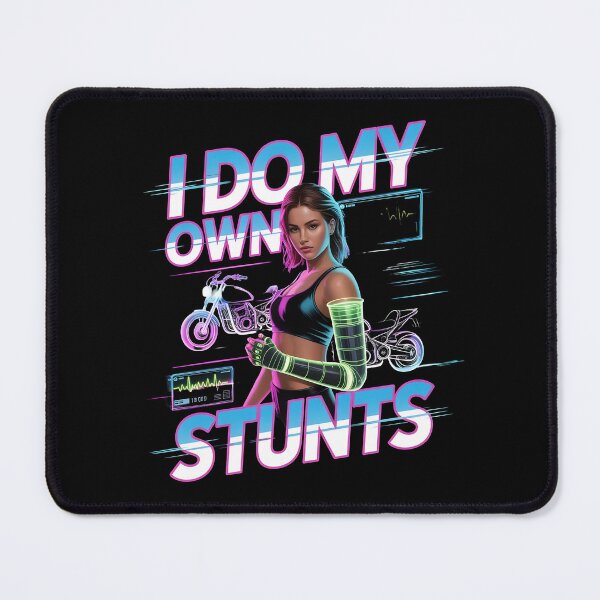 Item preview, I Do My Own Stunts T-Shirt Women Funny After Surgery Recovery Gift Idea designed and sold by Redgiant87x.