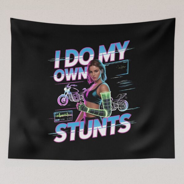 Item preview, I Do My Own Stunts T-Shirt Women Funny After Surgery Recovery Gift Idea designed and sold by Redgiant87x.