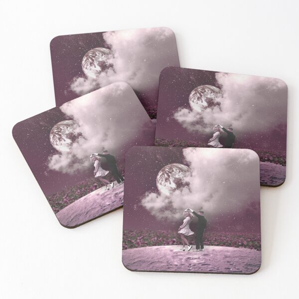 Item preview, Dancing on the Moon. Pink designed and sold by mgro-art.