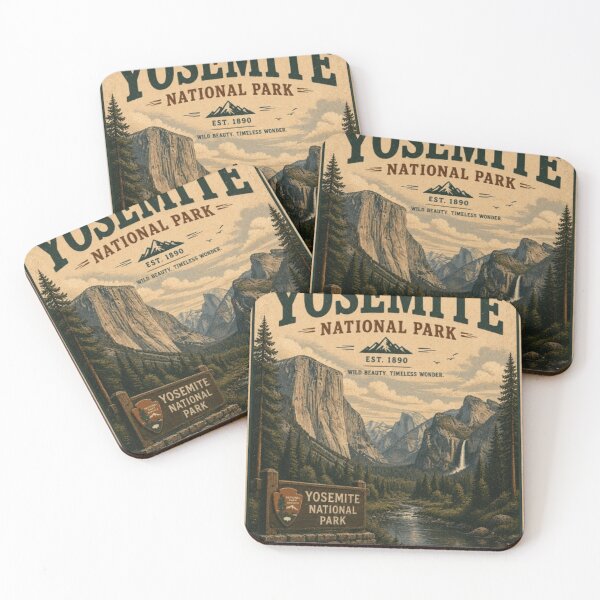Item preview, Yosemite National Park California - Vintage T-Shirt, Sweatshirts, Crewneck, Stickres designed and sold by projectbadass.