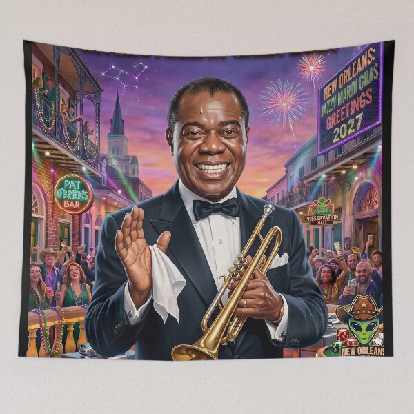 Item preview, NEW ORLEANS-Interstellar Gala 2027 Mardi Gras designed and sold by DBM Photo Art 1.