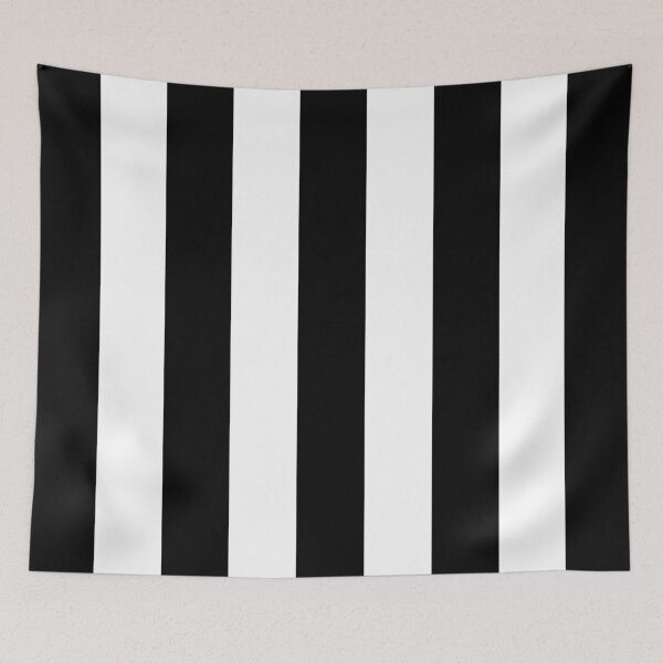 Item preview, Medium Black and WHITE Vertical STRIPES designed and sold by RachelMacht.