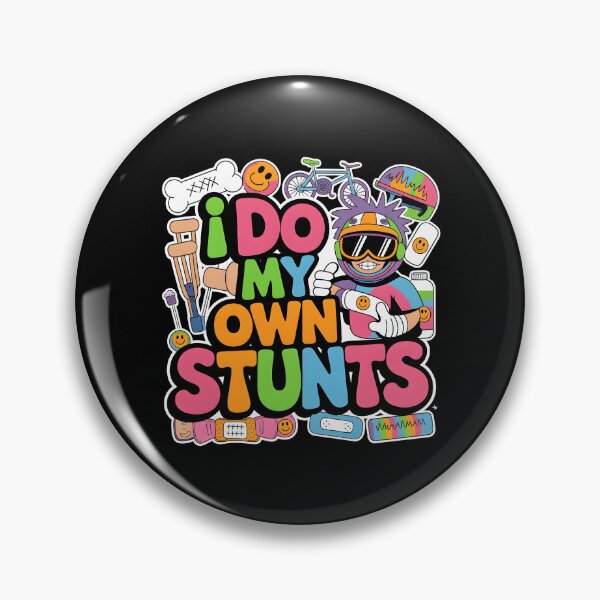 Item preview, I Do My Own Stunts T-Shirt Women Cute Injured Humor Design for Bike Lovers designed and sold by Redgiant87x.