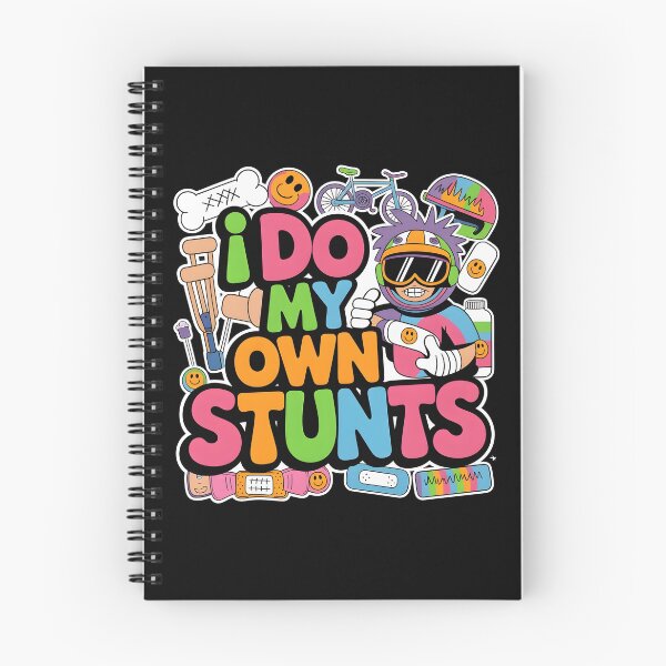 Item preview, I Do My Own Stunts T-Shirt Women Cute Injured Humor Design for Bike Lovers designed and sold by Redgiant87x.