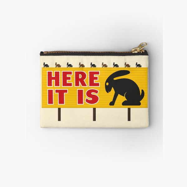 Item preview, Here It Is Route 66 Rabbit Billboard | Retro Roadside Americana Design | Vintage Oklahoma Travel Art designed and sold by SimplyJasper.