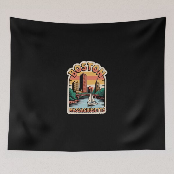 Item preview, Boston Massachusetts  designed and sold by TulipaGraphics.