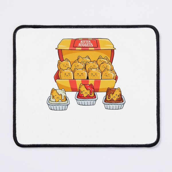 Item preview, Funny Kitten Nuggets Fast Food Cat designed and sold by suhairee-studio.