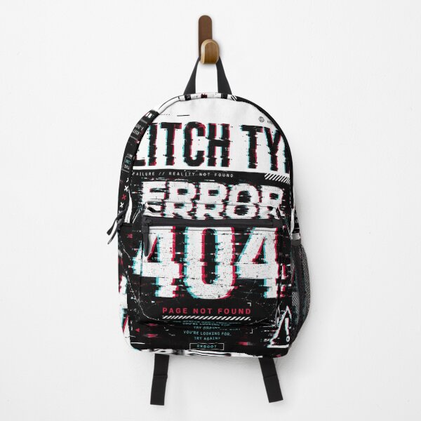 Item preview, Glitch Type Error 404 Cyberpunk Design designed and sold by R-B-Colors.