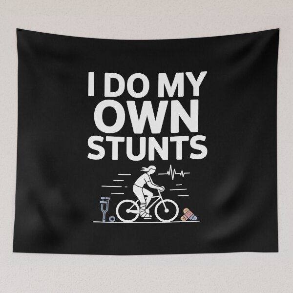 Item preview, I Do My Own Stunts T-Shirt Women Funny Leg Injury Recovery and Get Well designed and sold by Redgiant87x.