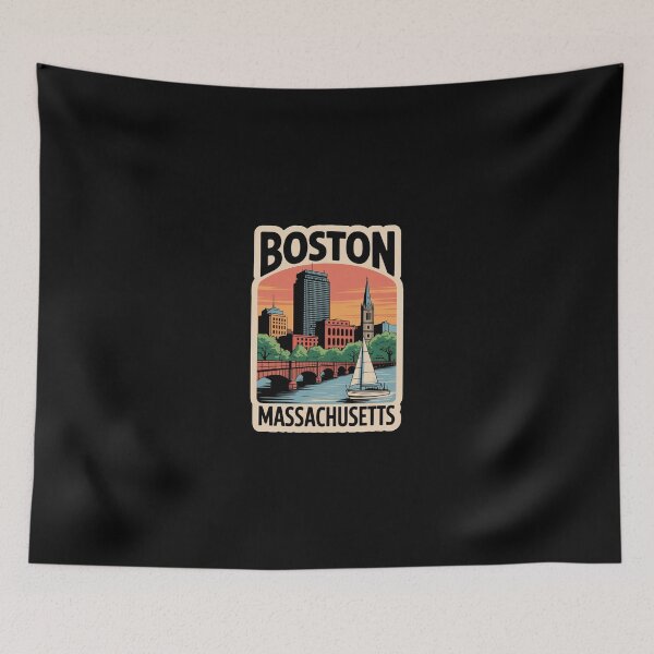 Item preview, Boston Massachusetts designed and sold by TulipaGraphics.
