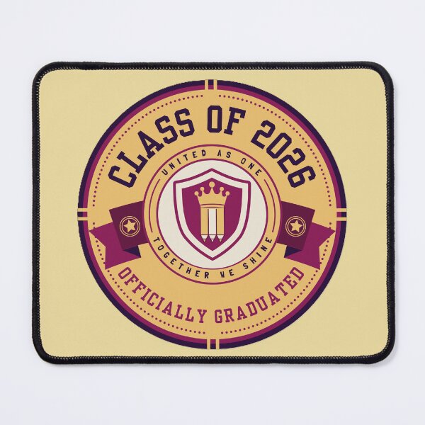 Item preview, Class of 2026 Graduation Emblem – United as One Badge designed and sold by GeoandHome.