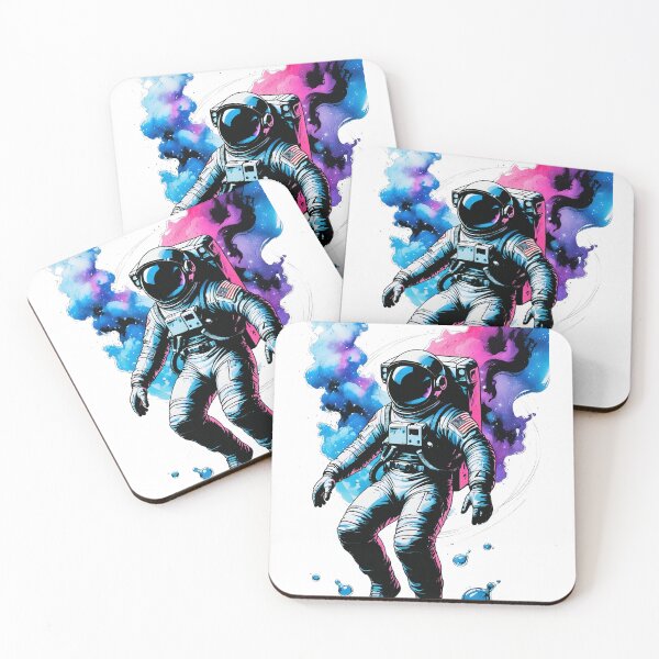 Item preview, Abstract Cosmic Astronaut Vector designed and sold by Dhenin Studio.