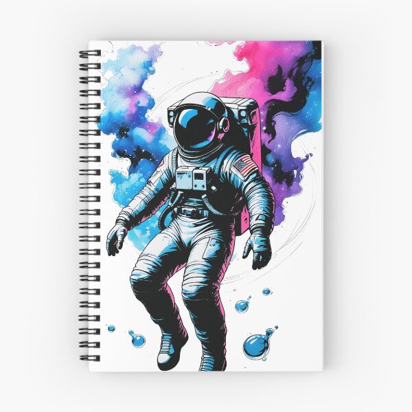 Item preview, Abstract Cosmic Astronaut Vector designed and sold by Dhenin Studio.