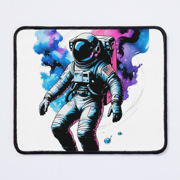 Item preview, Abstract Cosmic Astronaut Vector designed and sold by Dhenin Studio.
