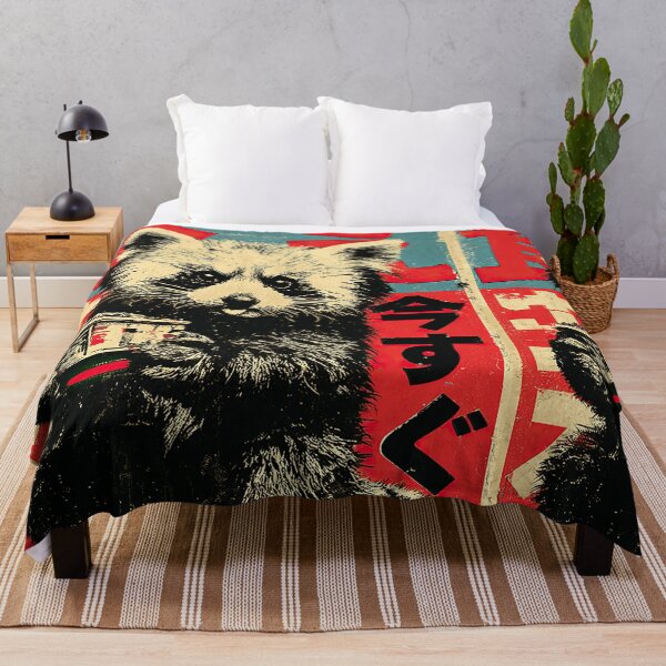 Item preview, Japanese Red Panda – “TABERO” Cute Retro Propaganda Design – Vintage Style designed and sold by obstinator.