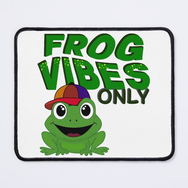 Item preview, Frog, frog vibes designed and sold by PoppyPurple.
