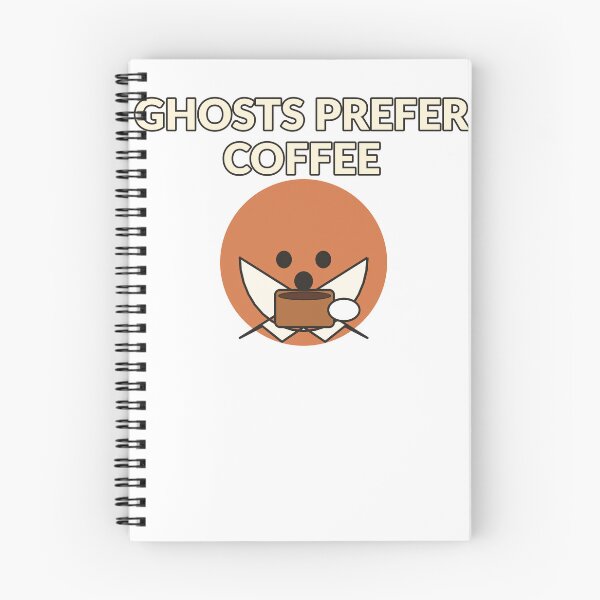 Item preview, Ghosts Prefer Coffee - Cute Spooky Coffee Design designed and sold by Cozy Oddities Studio.