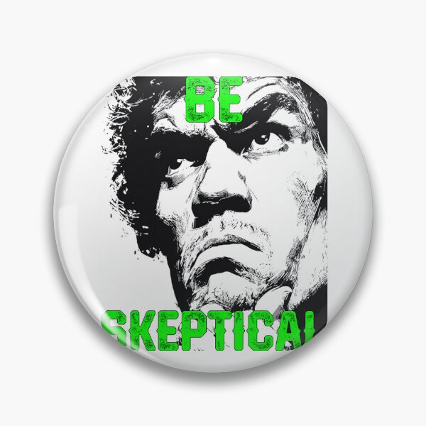 Item preview, Be Skeptical | Dystopian Non-Believer Streetwear Design designed and sold by Ignorant-Artist.