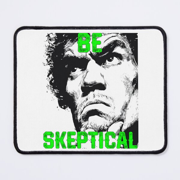 Item preview, Be Skeptical | Dystopian Non-Believer Streetwear Design designed and sold by Ignorant-Artist.