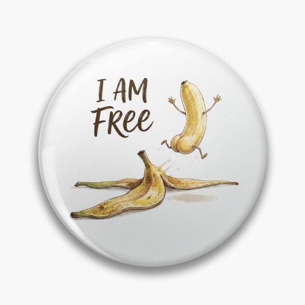Item preview, I Am Free Banana designed and sold by Joruproyect.