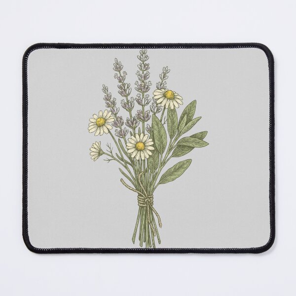 Item preview, Botanical Wildflower Bouquet T-Shirt Design — Cottagecore Floral Illustration designed and sold by Ortsas.