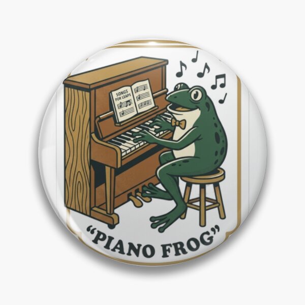 Item preview, Piano Frog designed and sold by MizzSmill.